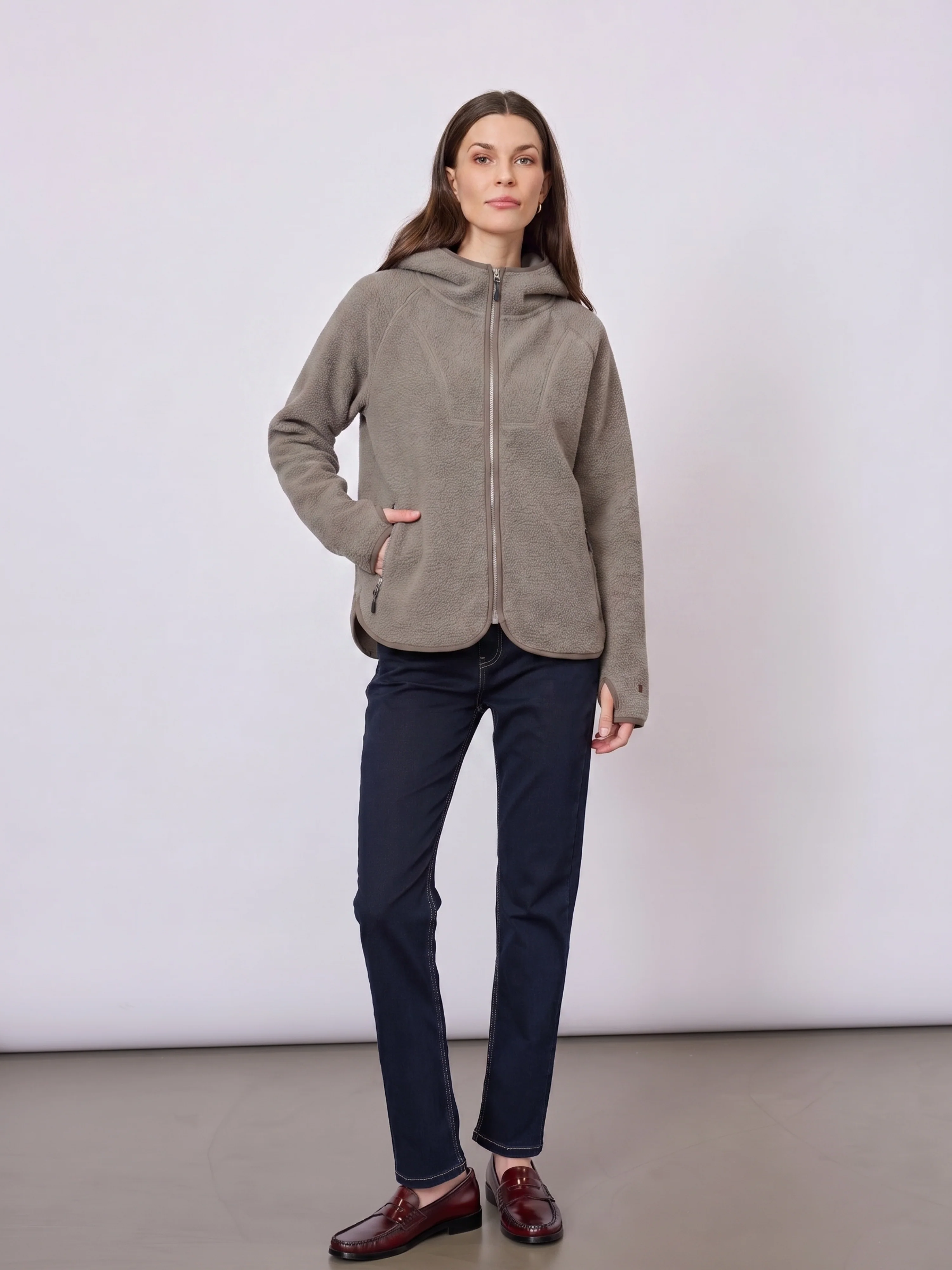 Sisse Pile Fleece - Dark Sand - Image 3