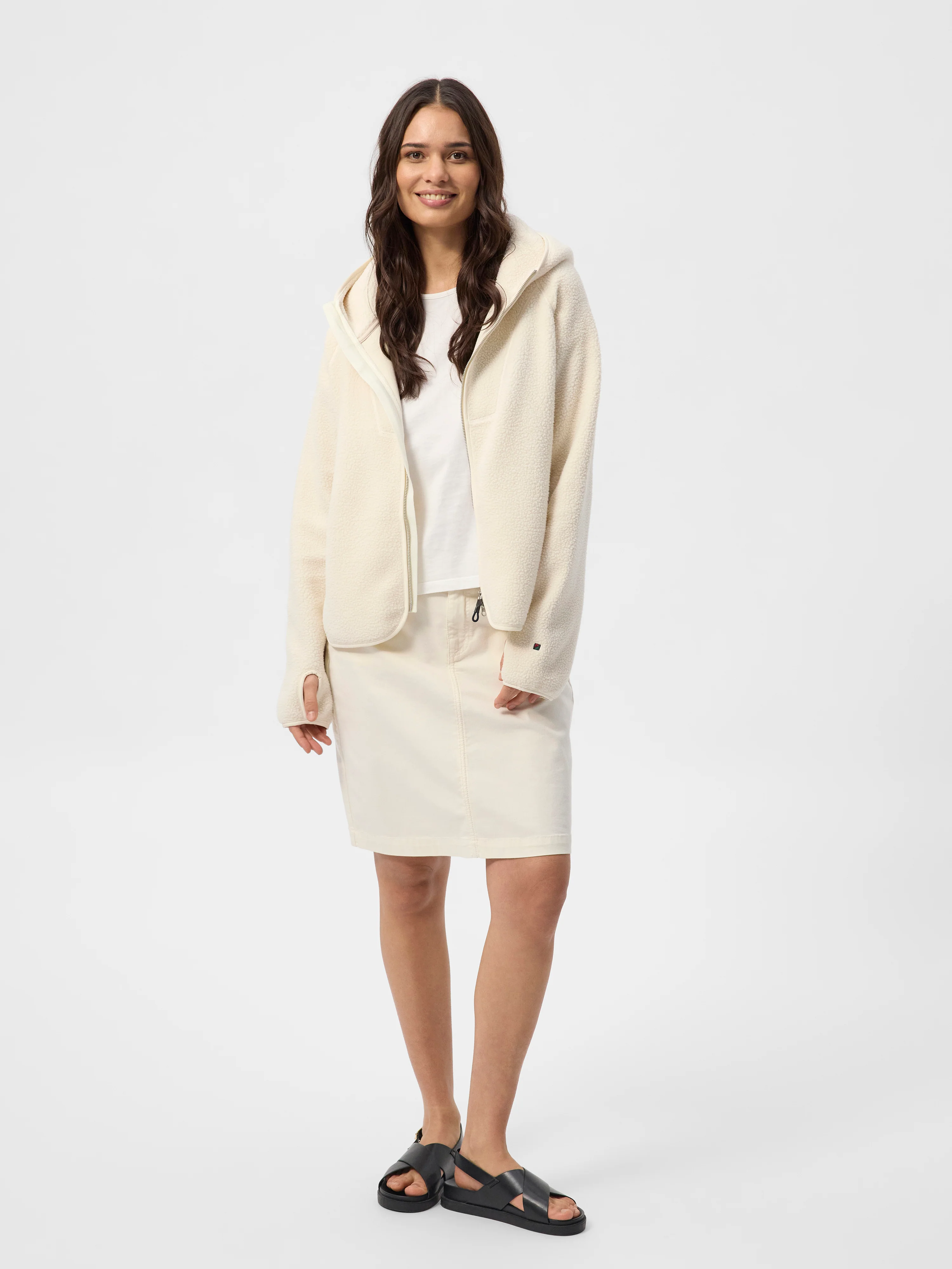 Sisse Pile Fleece - Off White - Image 3