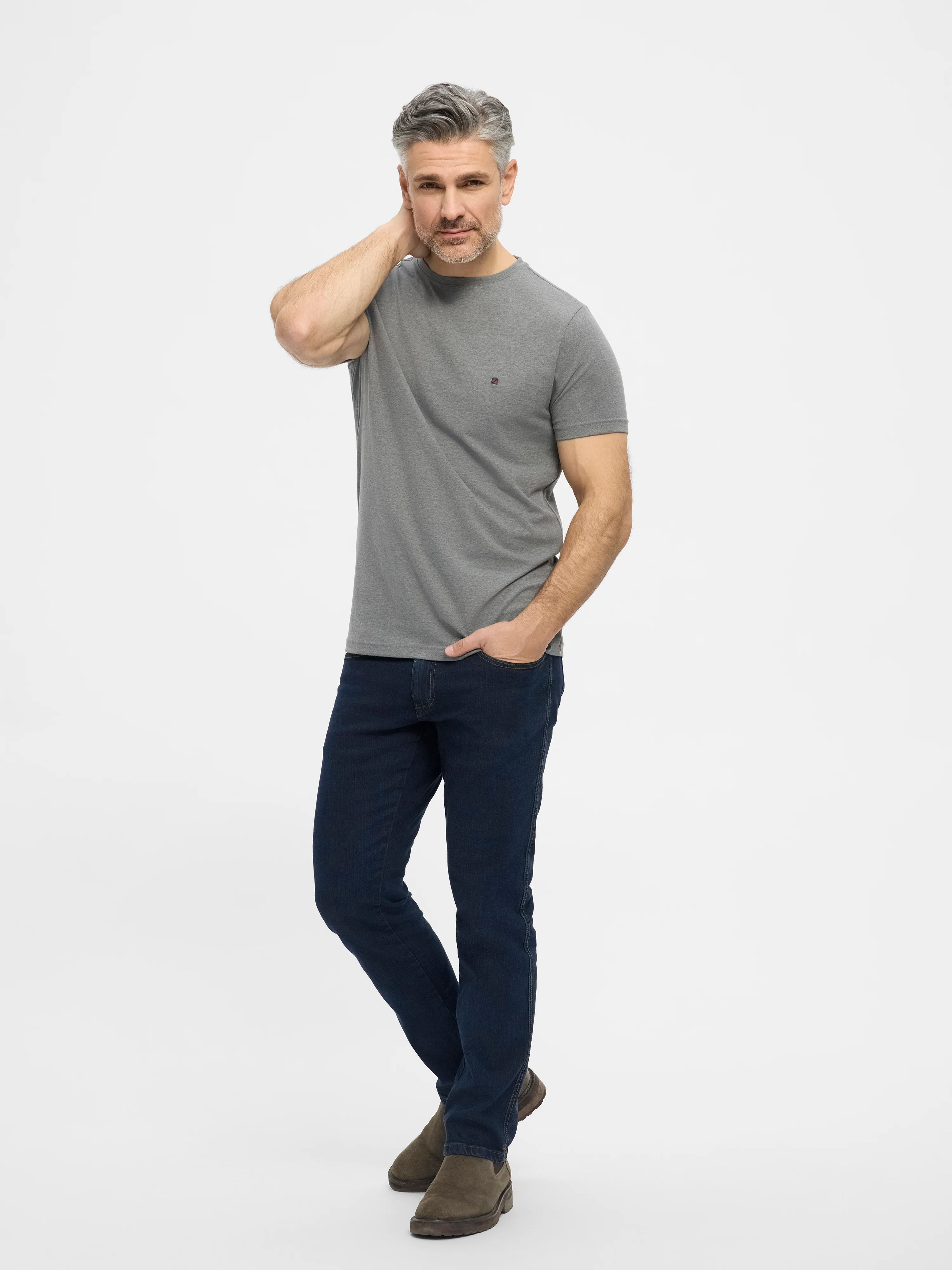 Chris - Grey Melange - Image 4